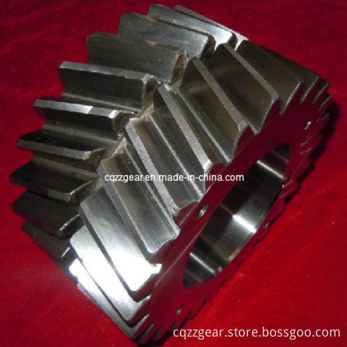 Herringbone Gear with Small Undercut for Coal Mining